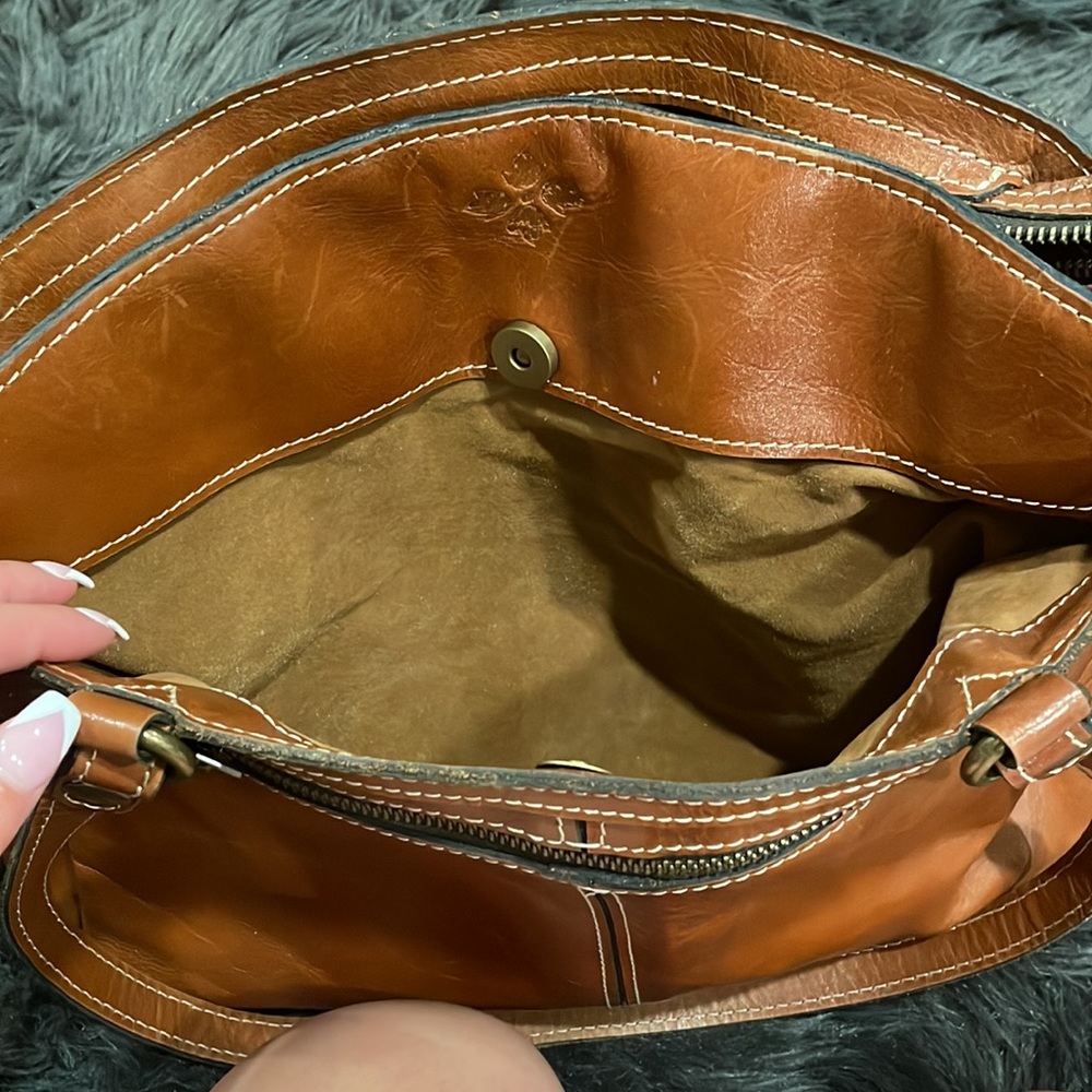 Patricia Nash Poppy Leather 👜 - Picture 7 of 10